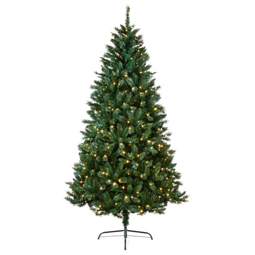 The Seasonal Aisle Pre Lit Nordic 7ft Green Fir Artificial Christmas